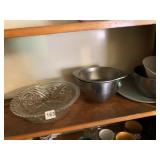 STAINLESS BOWLS, SERVING BOWLS, ETC.