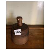 BUTTER STAMP WITH PINEAPPLE DESIGN