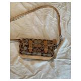 COACH LOGO W/ LEATHER STRAPS NO A043-6844 - BACK