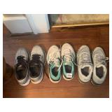 SIZE 6.5 TENNIS SHOES 3 PAIRS