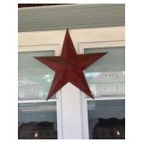 RED METAL STAR