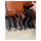 THREE PAIRS OF SHOES 6.5