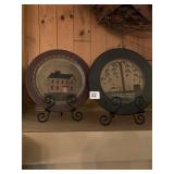 DECORATIVE PLATES WITH HOLDERS