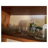 SNOOPY GLASS, DESSERT TRAYS, ETC.