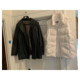 WILSON BLACK JACKET L AND WHITE VEST SB MEDIUM