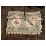 QUILTED 86" X 86" MACHINE MADE QUILT