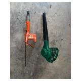 HEDGE TRIMMER AND BLOWER