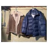 WINTER CALVIN KLEIN INSULATED COAT AND SIACCA L