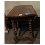KIEL DROP SIDE WOOD TABLE