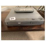 MAGNAVOX DVD PLAYER WITH REMOTE