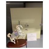 LENOX PARISIAN CAROUSEL HORSE FIGURINE NEW