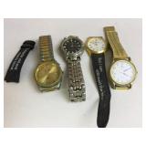 GROUP OF MENï¿½S WRISTWATCHES JAMIS PEMBROOKE ETC.