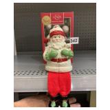LENOX SANTA SHELF SITTER NEW IN ORIGINAL BOX