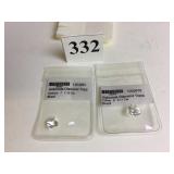 GOLONDA DIAMOND TOPAZ SQUARE 1.15CTS AND TRILLION