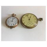 WALTHAM POCKET WATCH NO 10291856 ENGRAVED 20 YR