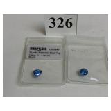 SLIGHTLY KASHMIR BLUE TOPAZ CUT POLISHED STONE