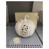 LENOX GOLDEN HARVEST VOTIVE NEW IN ORIGINAL BOX