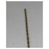 ESNA RANDEL WEST GERMANY GOLD TONE AND RHINESTONE