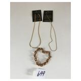 LARGE LINK BRACELET TWO NON-TARNISH CHAINS