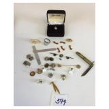 MISC POCKETKNIFE CHURCH PIN RING PIERRE CARDIN