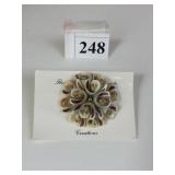 FLORIDA HANDMADE CREATIONS SHELL AND YELLOW