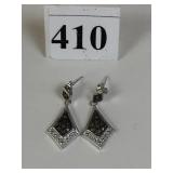 PLATINUM OVER SILVER W/ CHOCOLATE DIAMOND