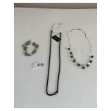 STEEL TIME CARDED NECKLACE SILVER 925 NECKLACE