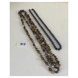 LONG 58" IRREGULAR SHAPE SHELL AND OR GLASS BEAD