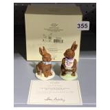 LENOX THE CHOCOLATE EASTER BUNNY S&P  NEW IN
