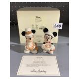 LENOX THANKFUL FEAST S & P FIGURINE NEW IN