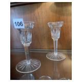 WATERFORD CANDLESTICK HOLDERS