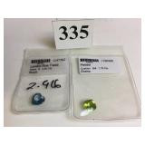 LONDON BLUE TOPAZ CUT POLISHED STONE HEART