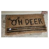 FRONT DOOR OUTDOOR RUG FOR HOLIDAYS