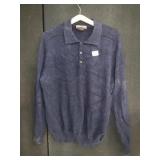 CASHMERE SWEATER, KIRKLAND BRAND, SIZE LARGE NAVY