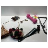 TASSEL, FANCY KEY CHAIN, HAND WEIGHT