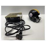 TRANSFORMER AND MINI STEELER HELMET