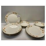 HALL JULE T BOWLS AND PLATES