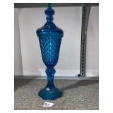 REGENCY LIDDED VASE 15" H
