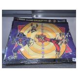 CHUCK NORRIS GIANT GLOW-IN-THE-DARK BALL DARTS,