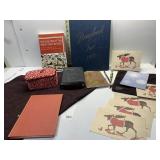 VINTAGE BOOK ART OF WRAPPING GIFTS, BIBLE 1940