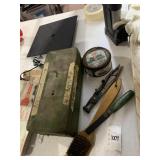 BIKE PUMP, WASHERS, MASKING TAPE, 43" X 64" GULF