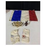 GOLD TONE METAL TINY TAPER CANDLE HOLDER, VINTAGE