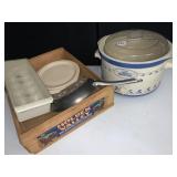 RETRO RIVAL CROCKPOT, SMAL PAN, EGG HOLDER FOR