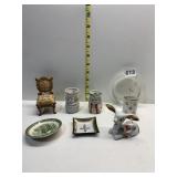 MINI MUGS MADE IN JAPAN, MINI DISH WITH PIN BACK,