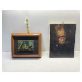 SMALL FRAMED PICASSO AND REMBRANDT PRINTS