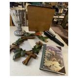 MANICURE SET, LAMP HARPS, ORNAMENTS