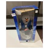 SNOWFLAKE SPINNING SNOWMAN