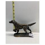 BRONZE IRISH SETTER POINTING