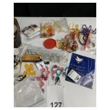 CRAFTING SUPPLIES INC BEADS, FLOWERS, JEWELRY