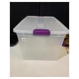 STERLITE STORAGE TOTE 66 QT